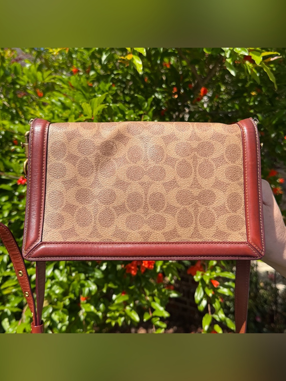 Coach Riley In Signature Canvas With Tea Rose 31070 - Picture 4 of 14